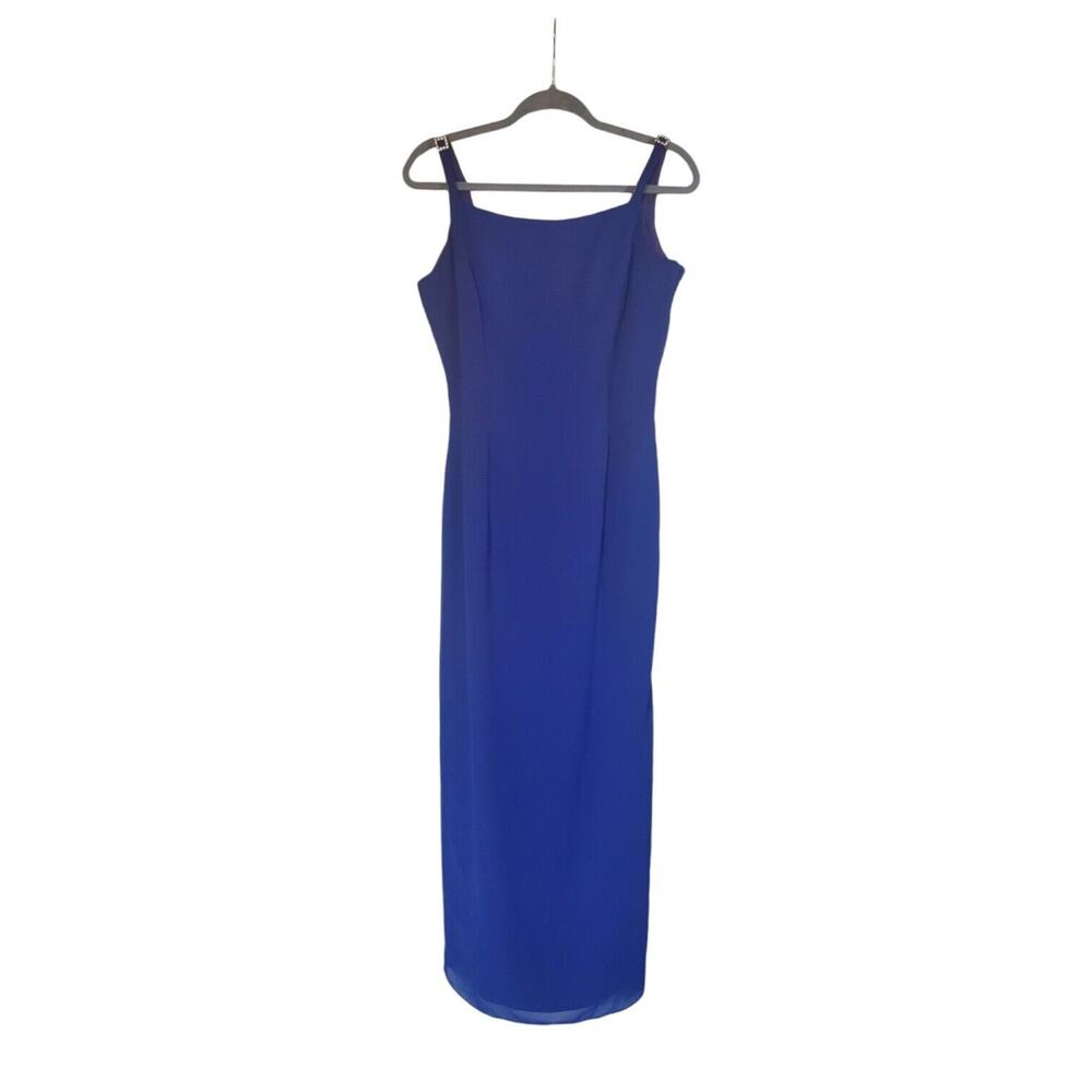 Scott McClintock Royal Blue Prom Dress